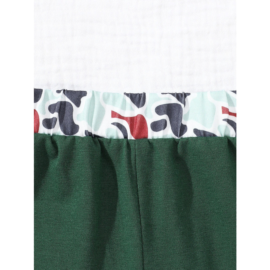 Children’s Button Detail Polo Shirt & Shorts Set Apparel and Accessories