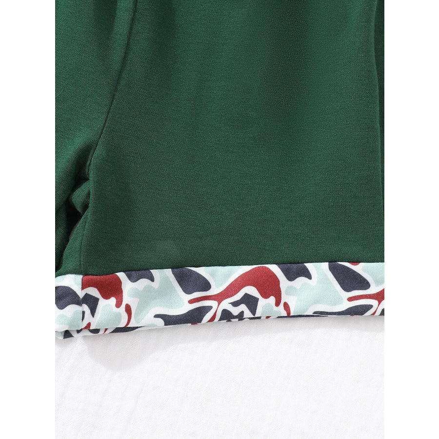 Children’s Button Detail Polo Shirt & Shorts Set Apparel and Accessories