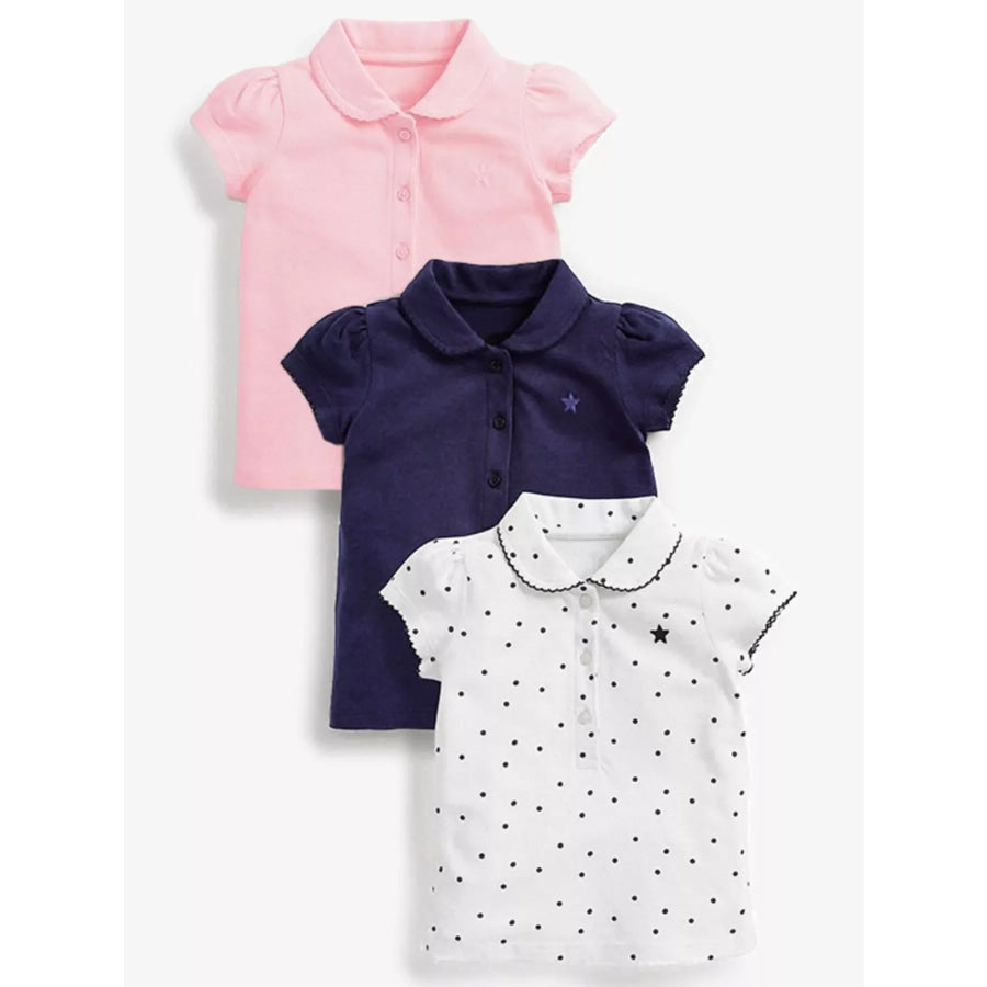 Children’s Button Detail Short Sleeve Polo Apparel and Accessories