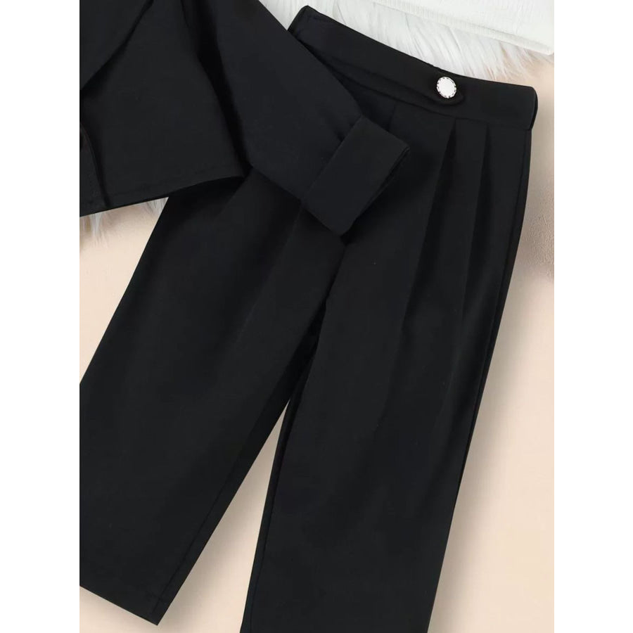 Children’s Cami & One Button Blazer & Pants Set Apparel and Accessories