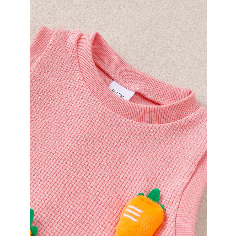 Children’s Carrot Sleeveless Top & Shorts Set Apparel and Accessories