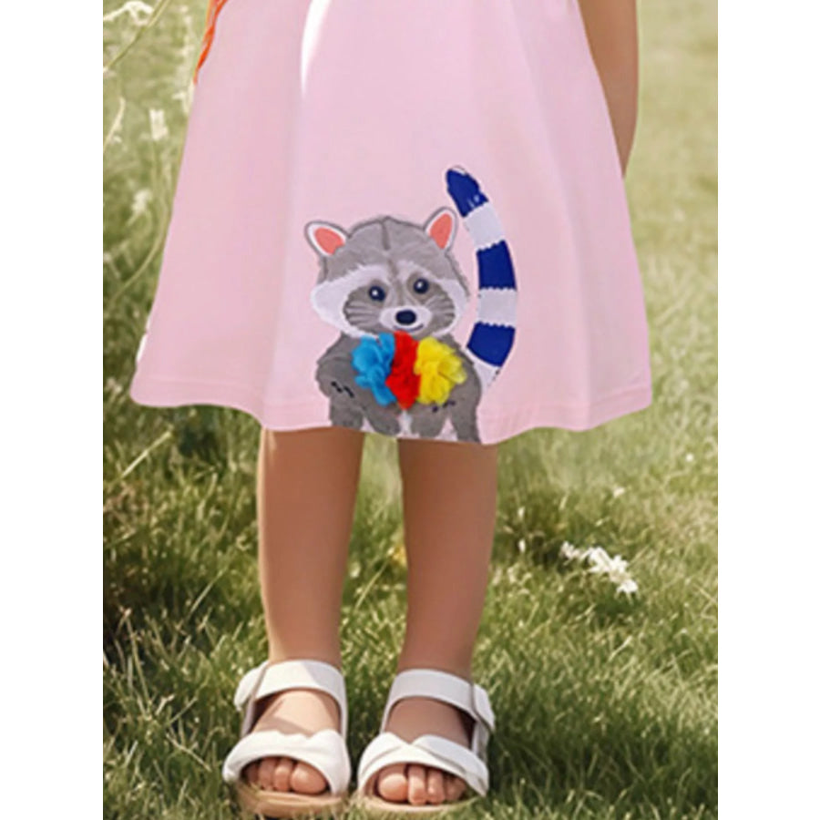 Children’s Cartoon Animal Casual Dress Apparel and Accessories