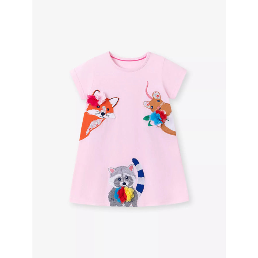 Children’s Cartoon Animal Casual Dress Apparel and Accessories