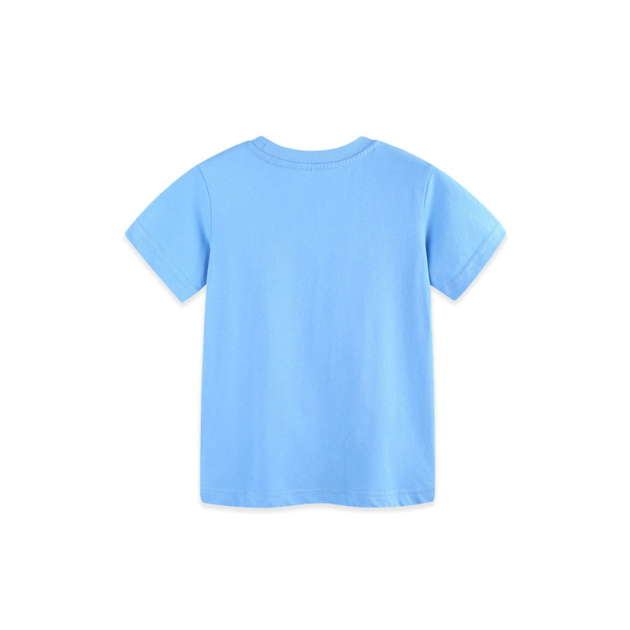 Children’s Cartoon Vehicle Crew Neck Short Sleeve T-Shirt Apparel and Accessories