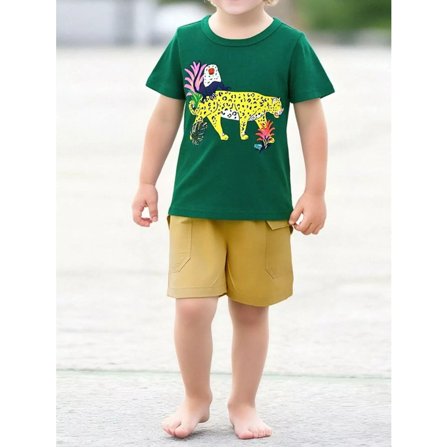 Children’s Casual Pocketed Shorts Yellow / 2Y Apparel and Accessories