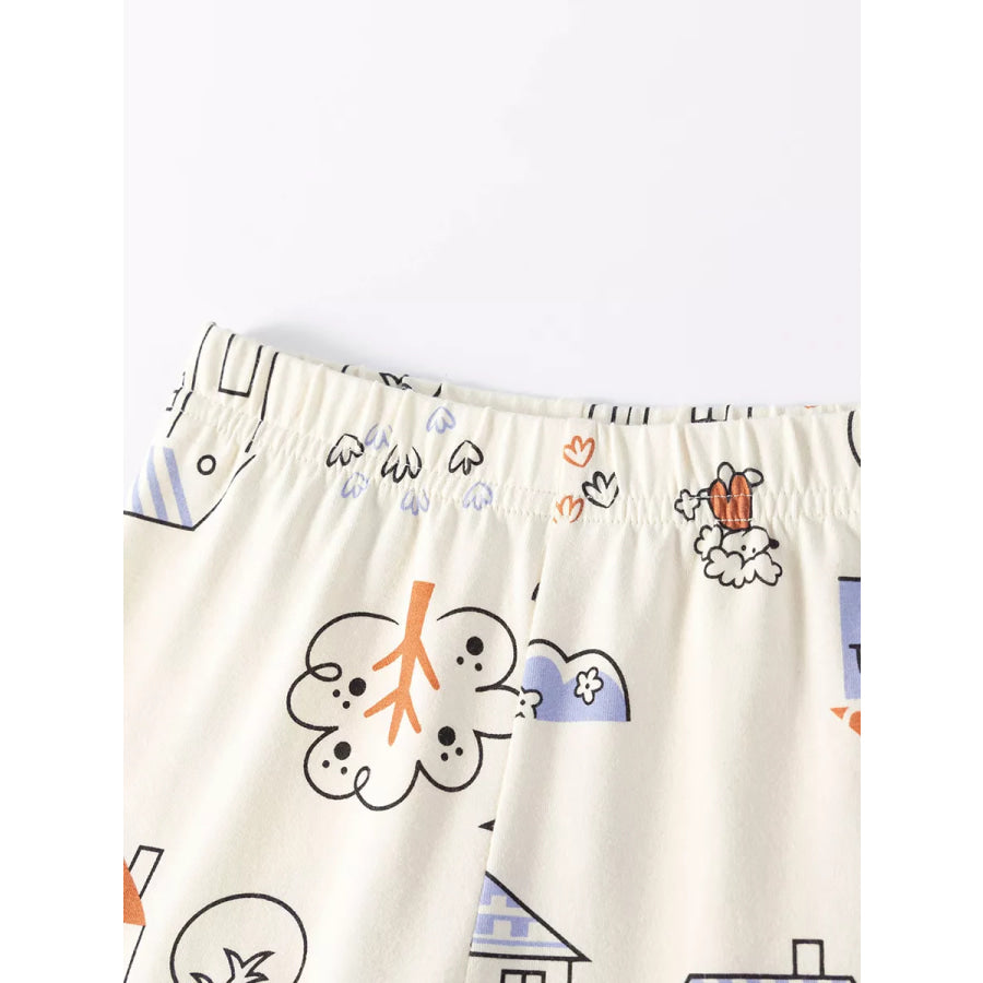 Children’s Cat T-shirt and Shorts Set Apparel and Accessories