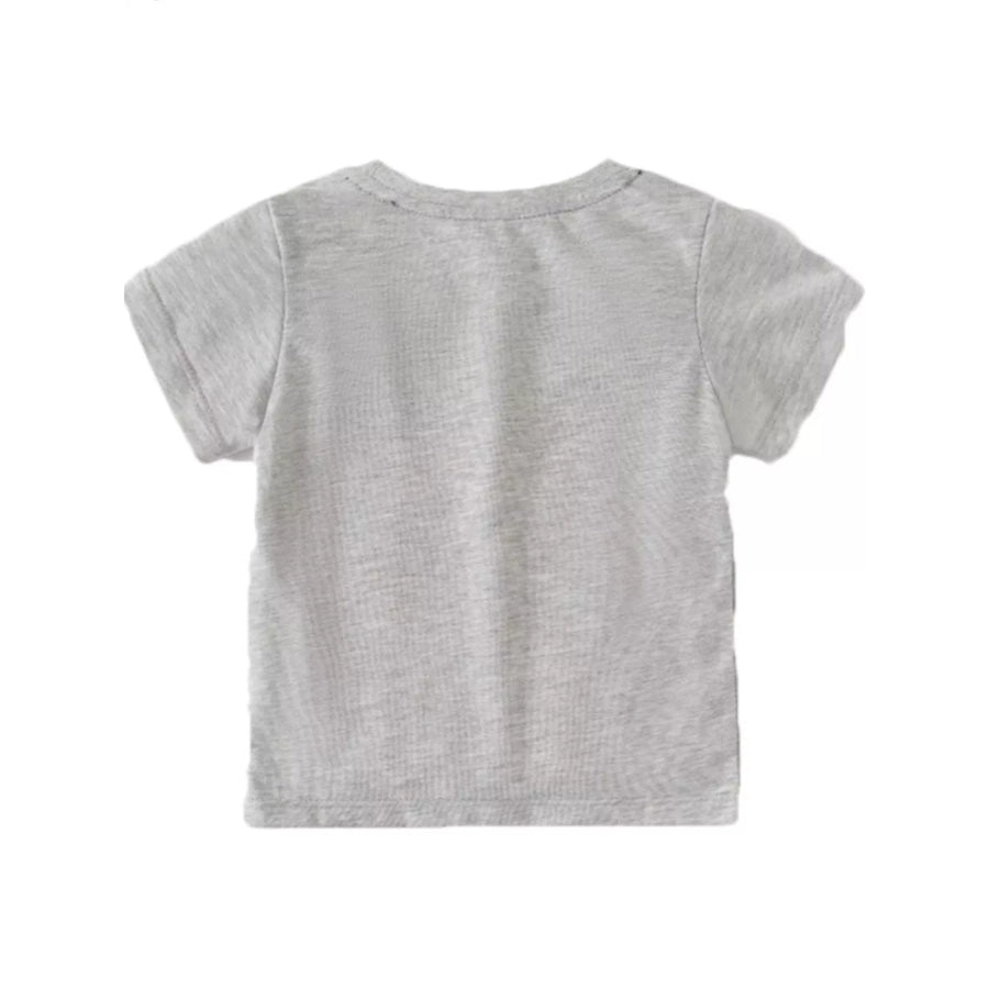 Children’s Caterpillar Graphic Short Sleeve T-Shirt Apparel and Accessories