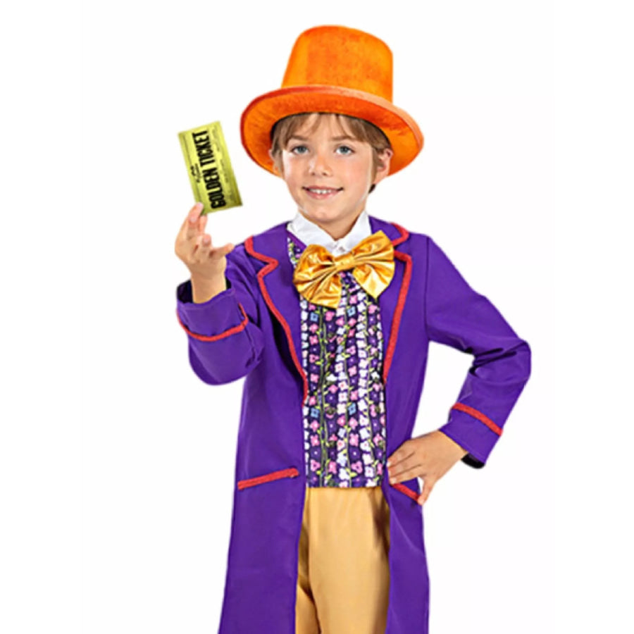Children’s Charlie and the Chocolate Factory Costume Set Apparel Accessories