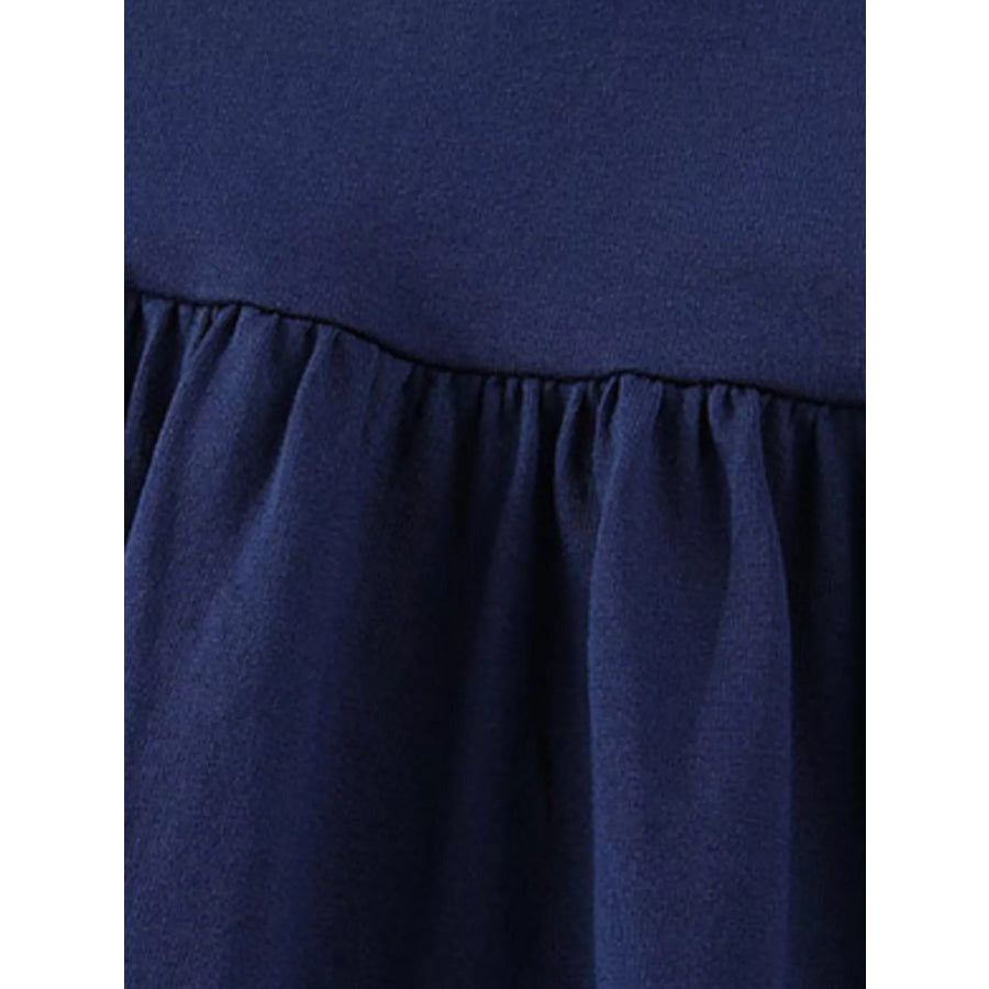 Children’s Cherry Applique Ruffle Hem Dress Apparel and Accessories
