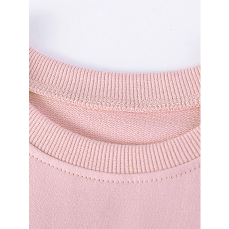 Children’s Cherry Long-Sleeve Sweatshirt and Leggings Two-Piece Set Apparel and Accessories