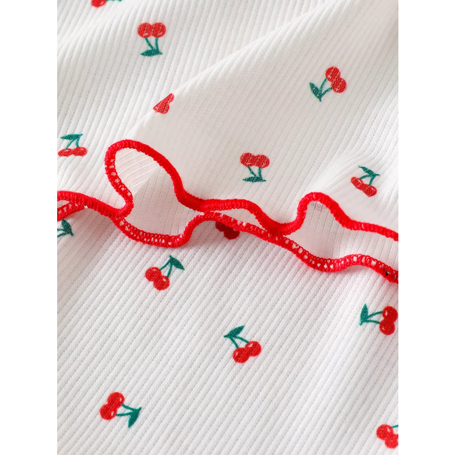 Children’s Cherry Print Cami and Shorts Set Apparel and Accessories