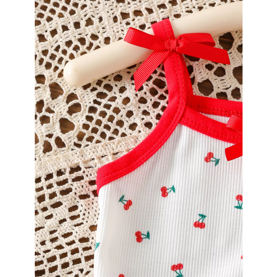 Children’s Cherry Print Cami and Shorts Set Apparel and Accessories