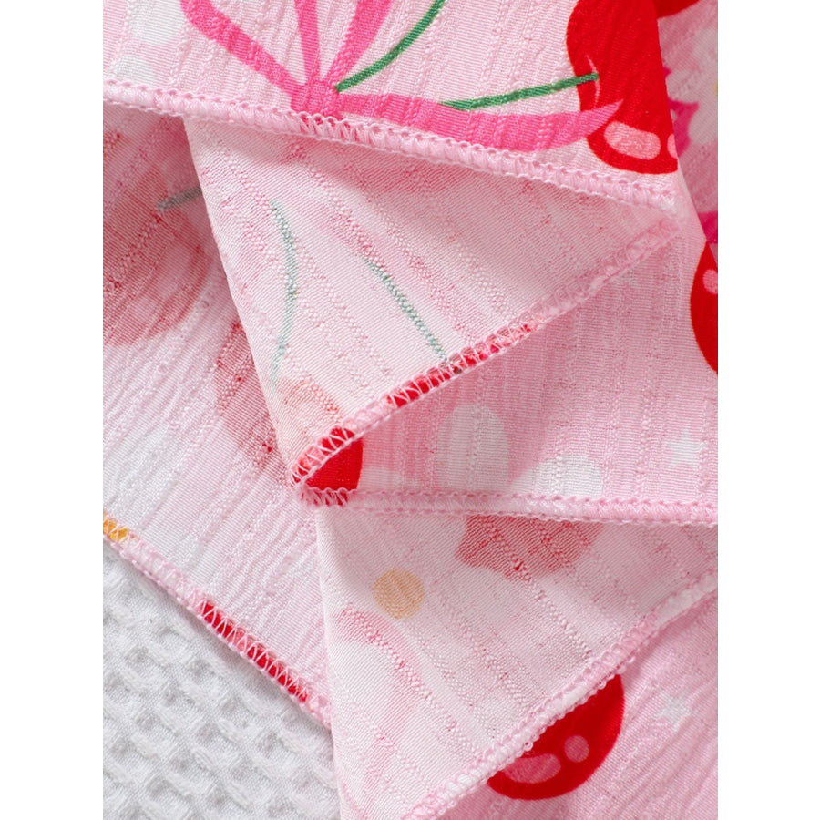 Children’s Cherry Print Smocked Dress Apparel and Accessories