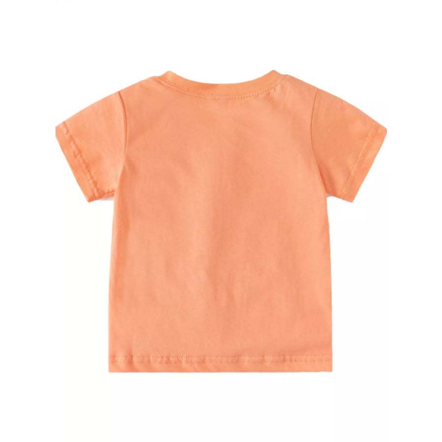 Children’s Cherry Round Neck T-Shirt Apparel and Accessories