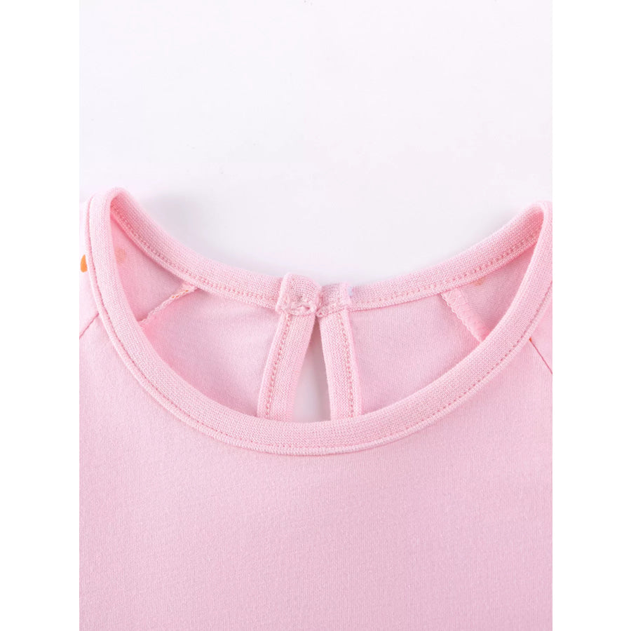 Children’s Cherry Short Sleeve Casual Dress Apparel and Accessories