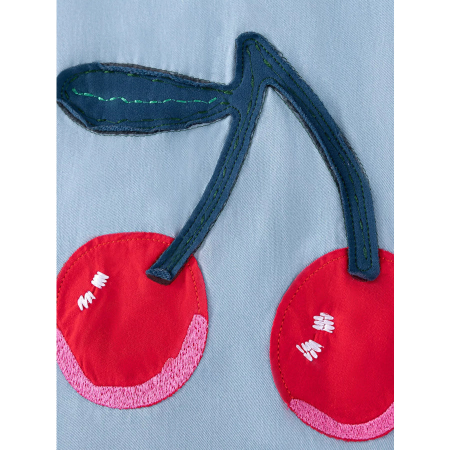 Children’s Cherry Sleeveless Casual Dress Apparel and Accessories