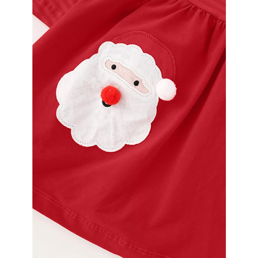 Children’s Christmas Long-Sleeve Dress Apparel and Accessories