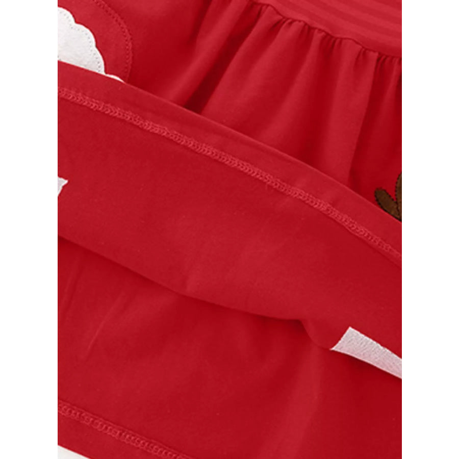 Children’s Christmas Long-Sleeve Dress Apparel and Accessories