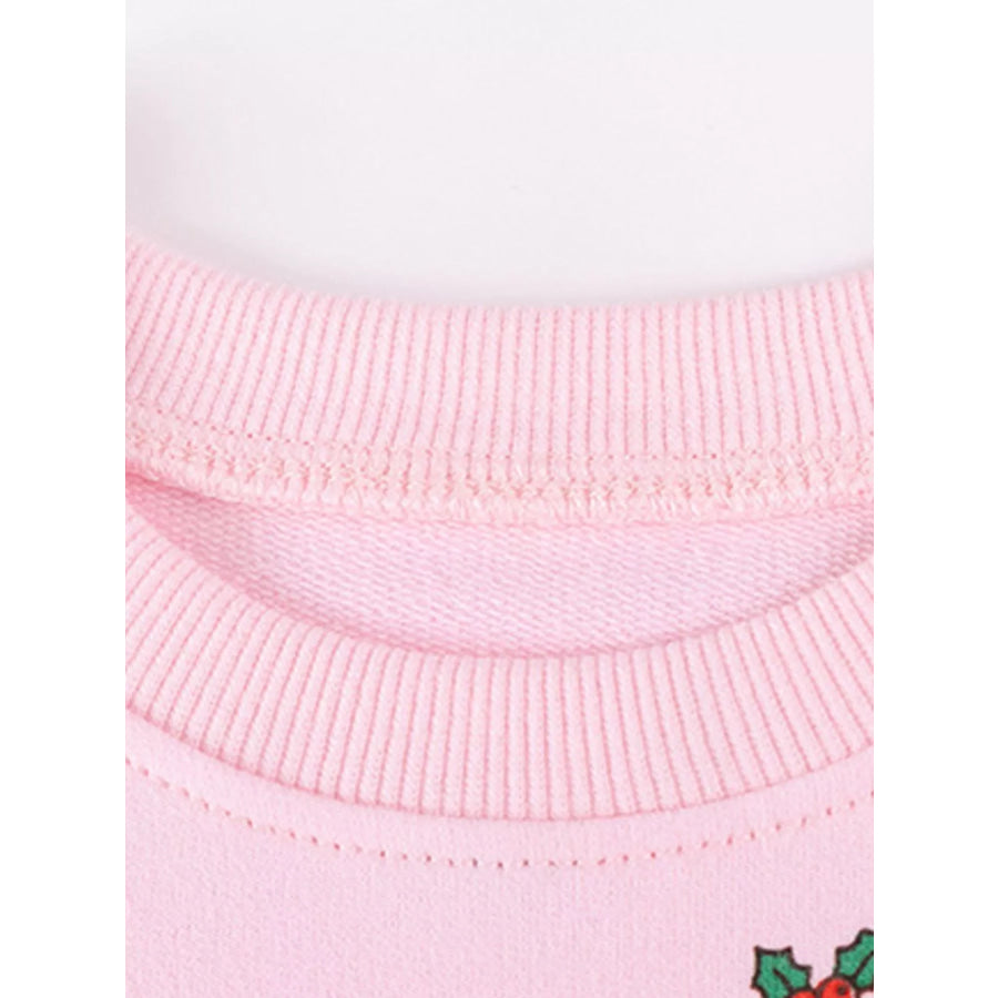 Children’s Christmas Snowman Sweatshirt and Leggings Two-Piece Set Apparel and Accessories