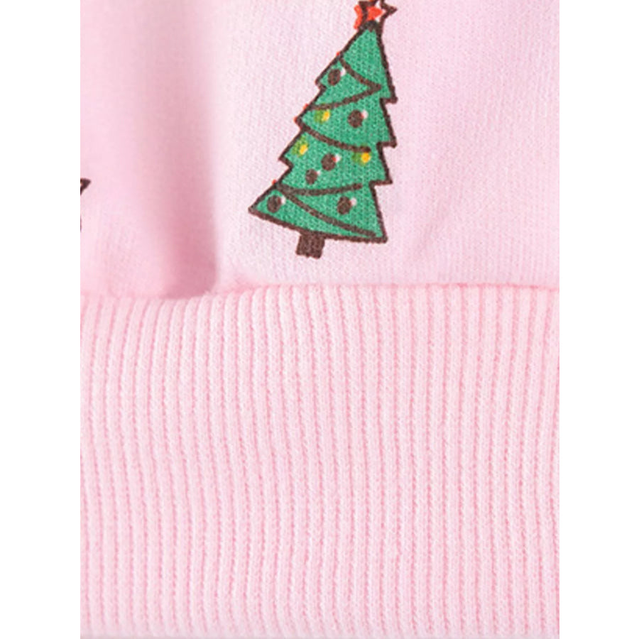 Children’s Christmas Snowman Sweatshirt and Leggings Two-Piece Set Apparel and Accessories