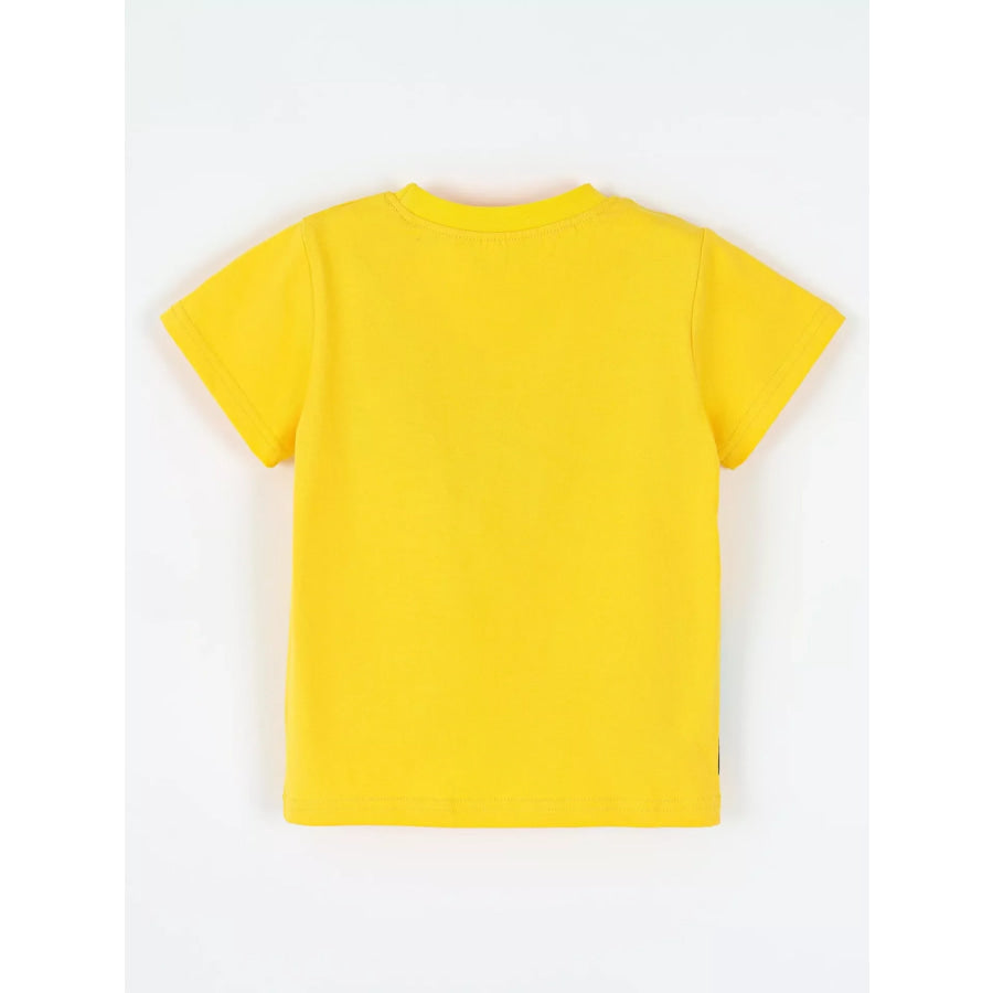 Children’s Construction Truck Graphic Short Sleeve T-Shirt Apparel and Accessories