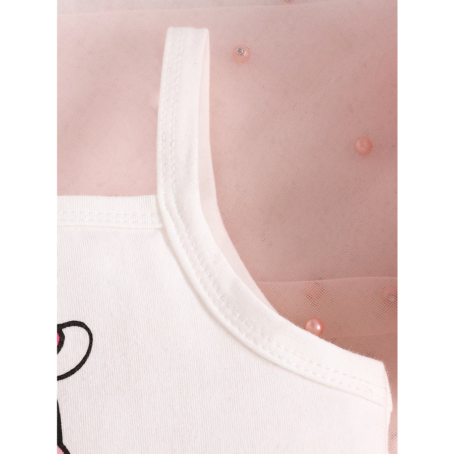 Children’s Cow Print Tank Top & Shorts Set Apparel and Accessories