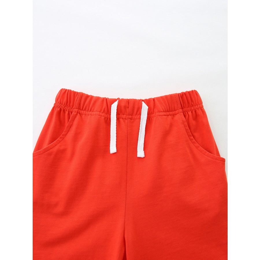 Children’s Crab Print T-Shirt & Shorts Set Apparel and Accessories