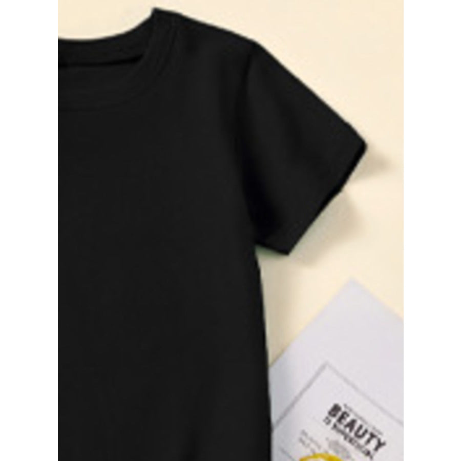 Children’s Crew Neck Round Neck T-Shirt Apparel and Accessories