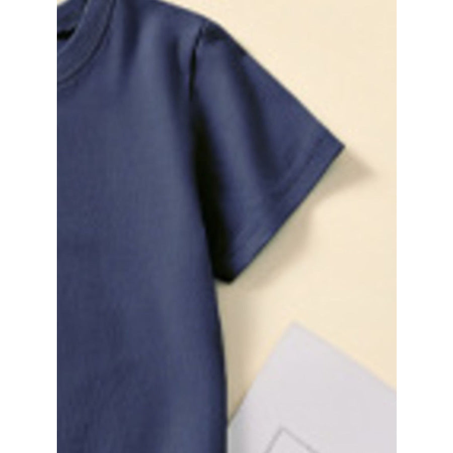 Children’s Crew Neck Round Neck T-Shirt Apparel and Accessories
