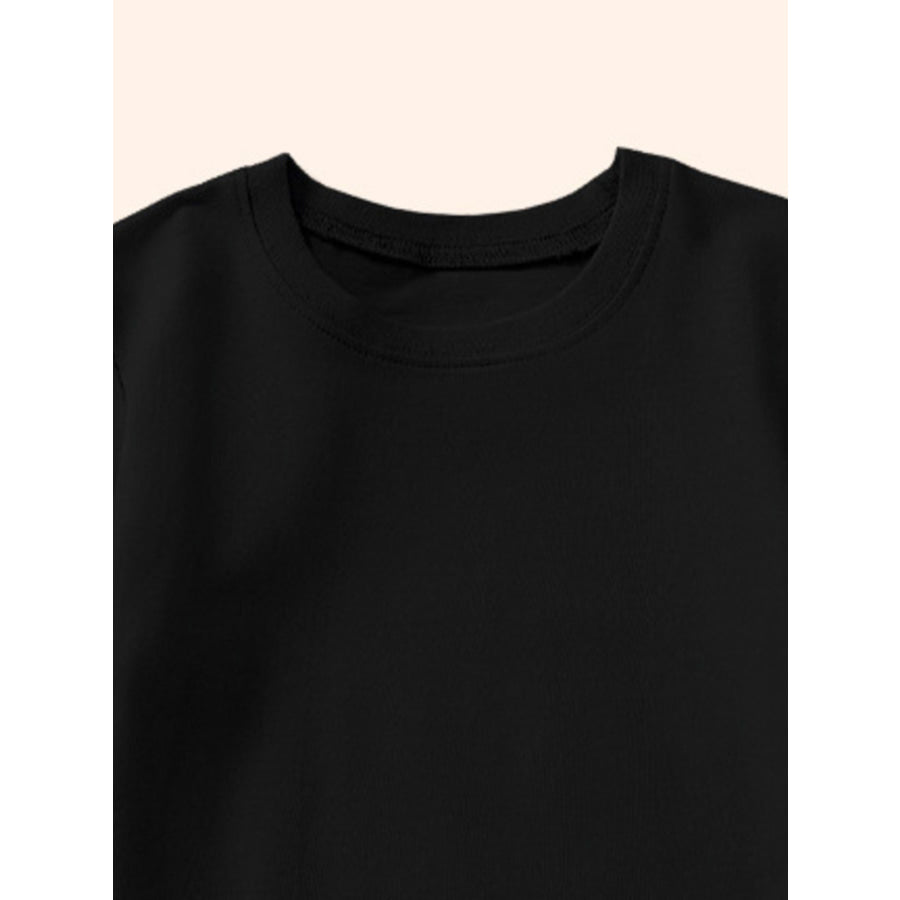 Children’s Crew Neck Round Neck T-Shirt Apparel and Accessories