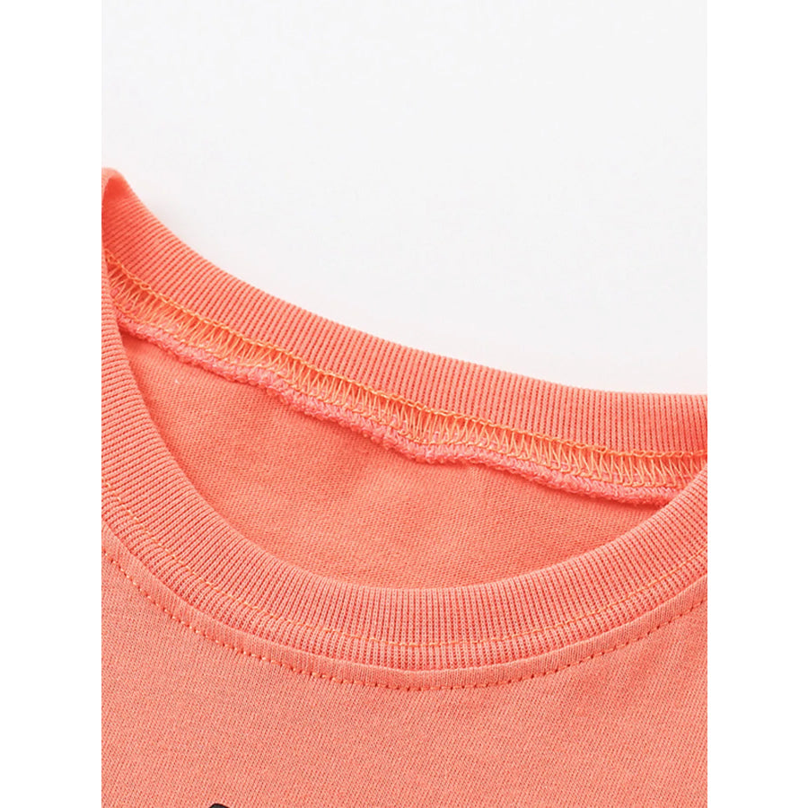 Children’s Crocodile Graphic Print Short Sleeve T-Shirt Apparel and Accessories