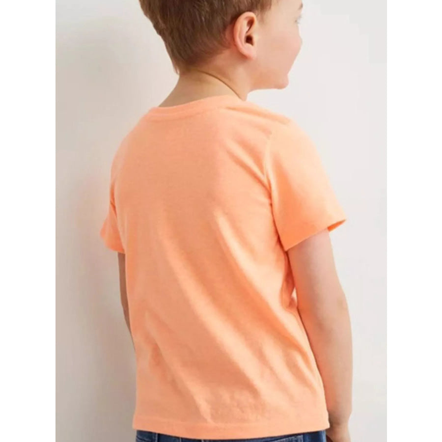 Children’s Crocodile Graphic Short Sleeve T-Shirt Apparel and Accessories