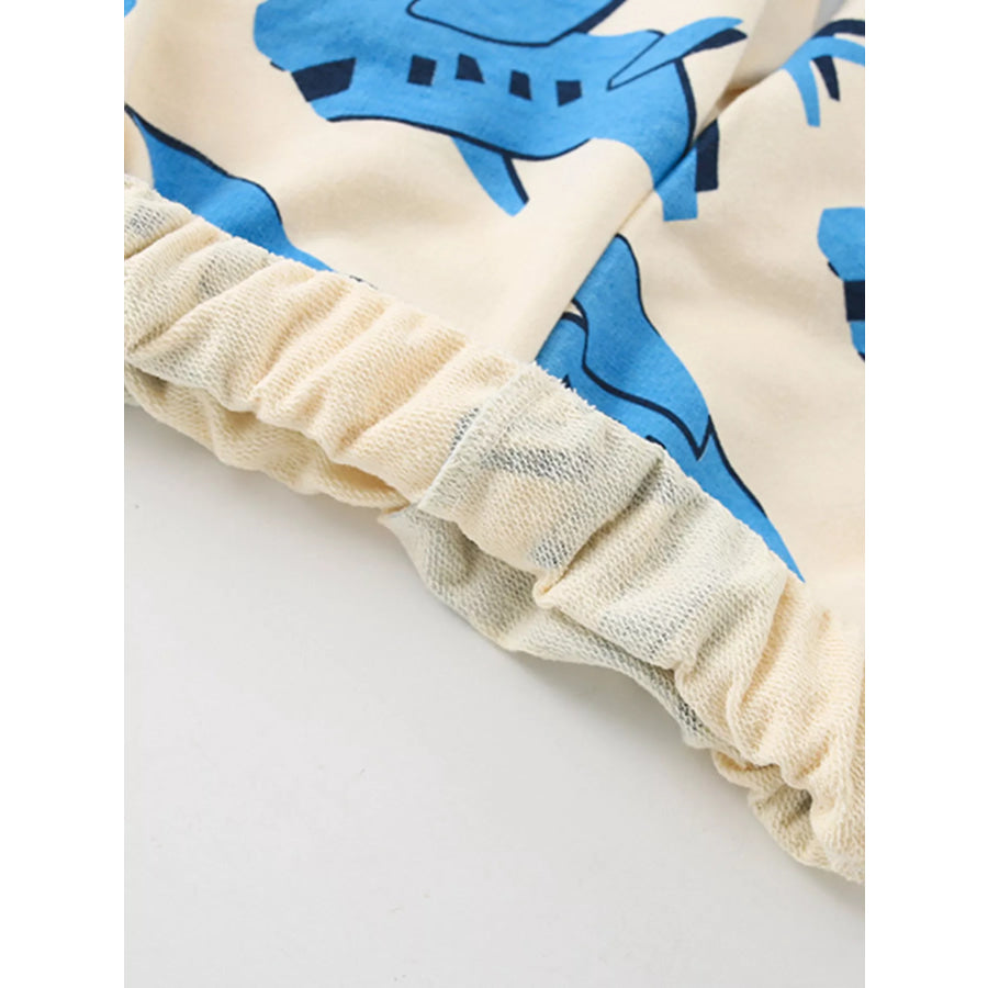 Children’s Crocodile Ice Cream Top and Shorts Set Apparel and Accessories