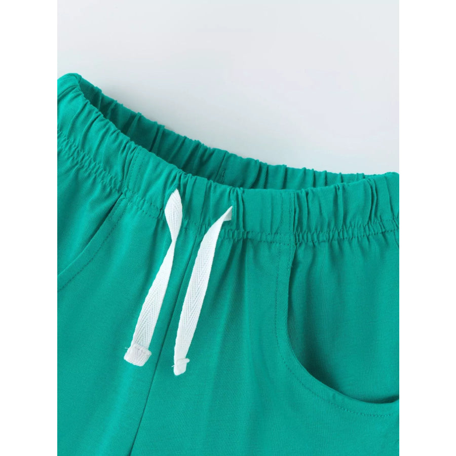 Children’s Crocodile Print T-shirt and Shorts Set Apparel and Accessories
