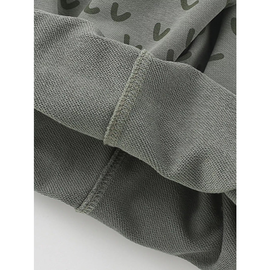 Children’s Crocodile Round Neck Tee and Shorts Set Apparel and Accessories