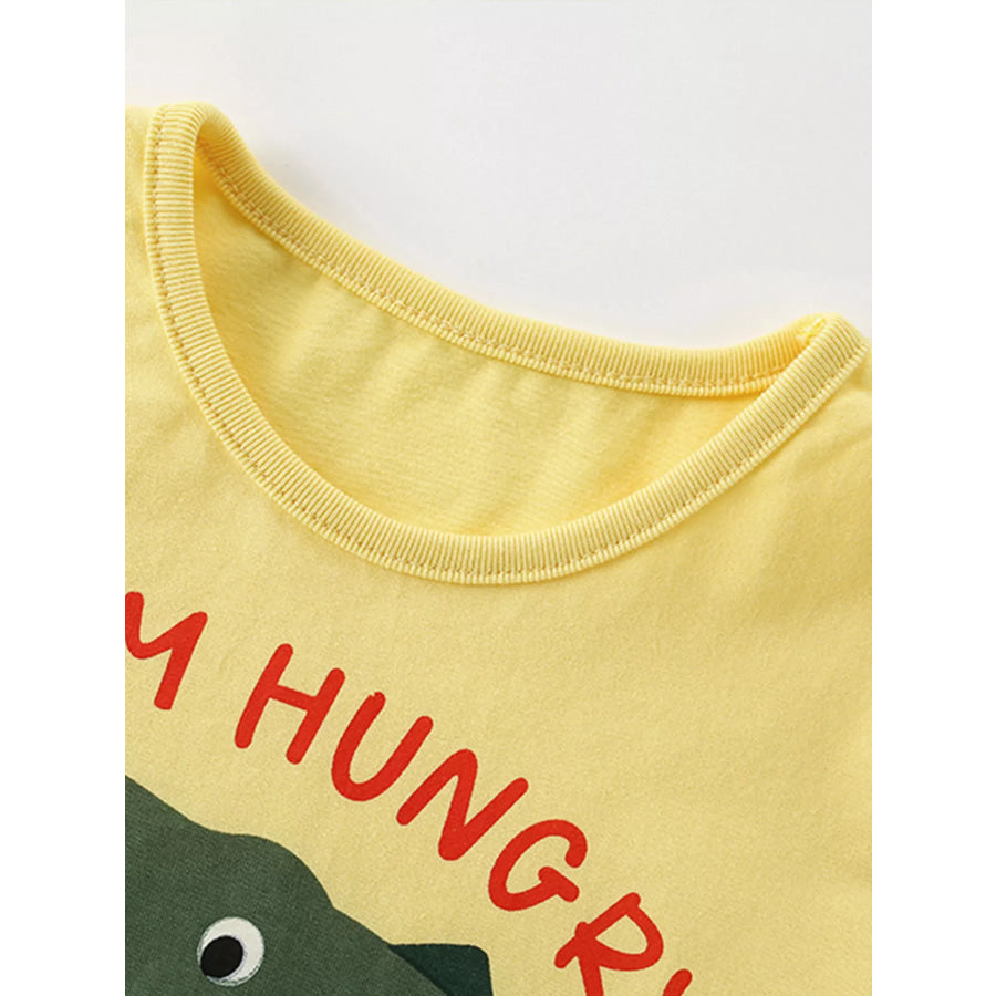 Children’s Crocodile Short Sleeve T-Shirt Apparel and Accessories