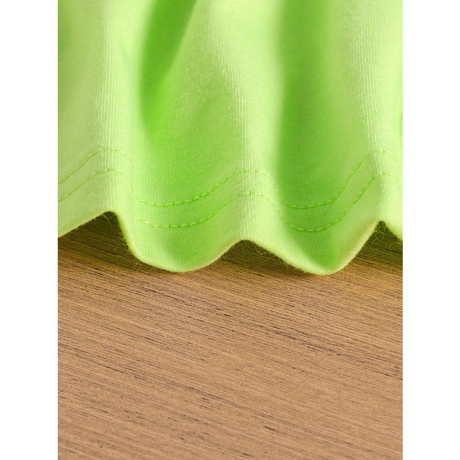 Children’s Crop Top & Ruched Dress Set Apparel and Accessories