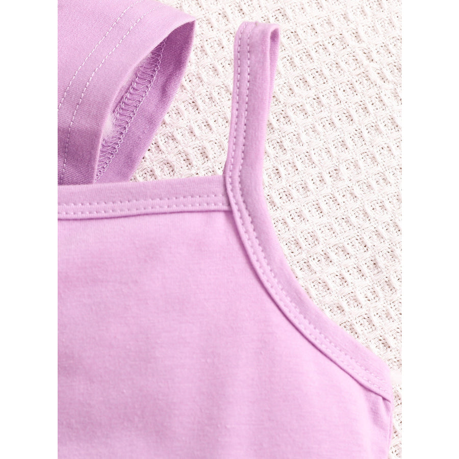 Children’s Crop Top & Ruched Dress Set Apparel and Accessories