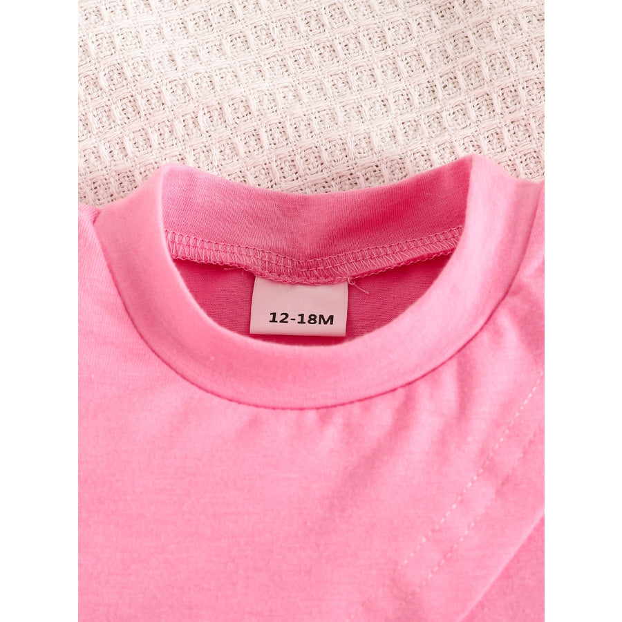 Children’s Crop Top & Ruched Dress Set Apparel and Accessories