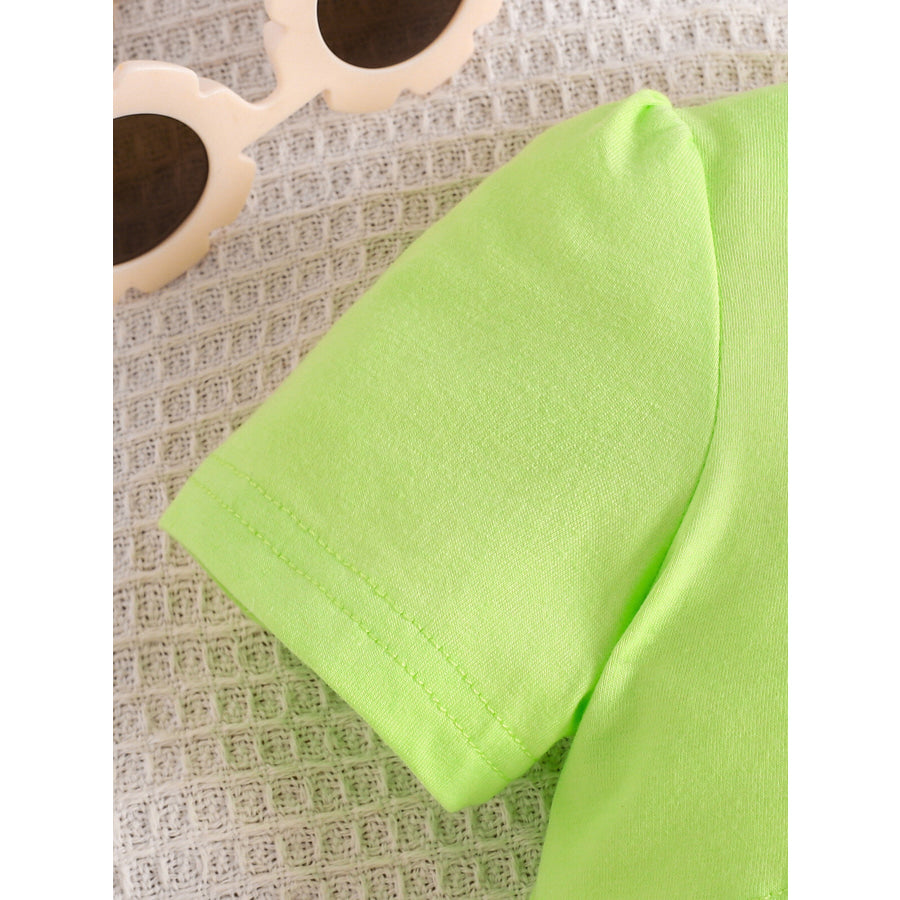 Children’s Crop Top & Ruched Dress Set Apparel and Accessories