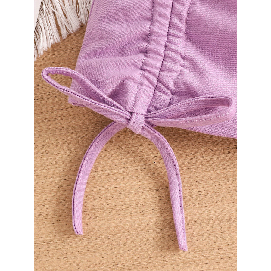 Children’s Crop Top & Ruched Dress Set Apparel and Accessories