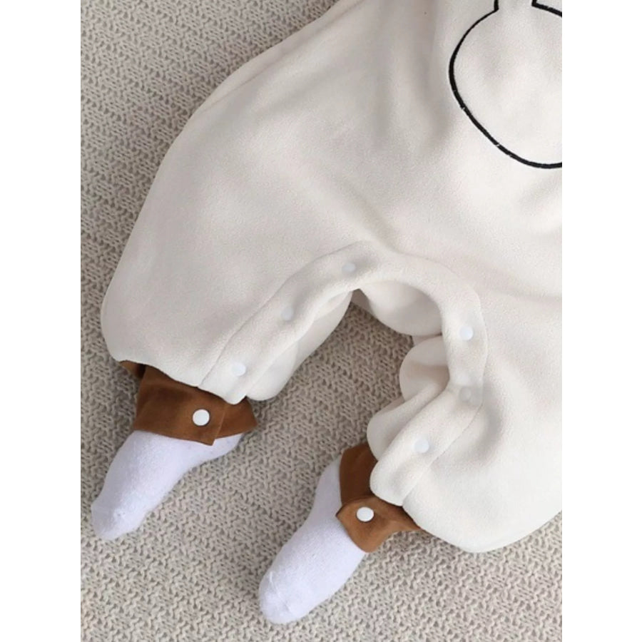Children’s Cute Bear Long Sleeve One-Piece Apparel and Accessories