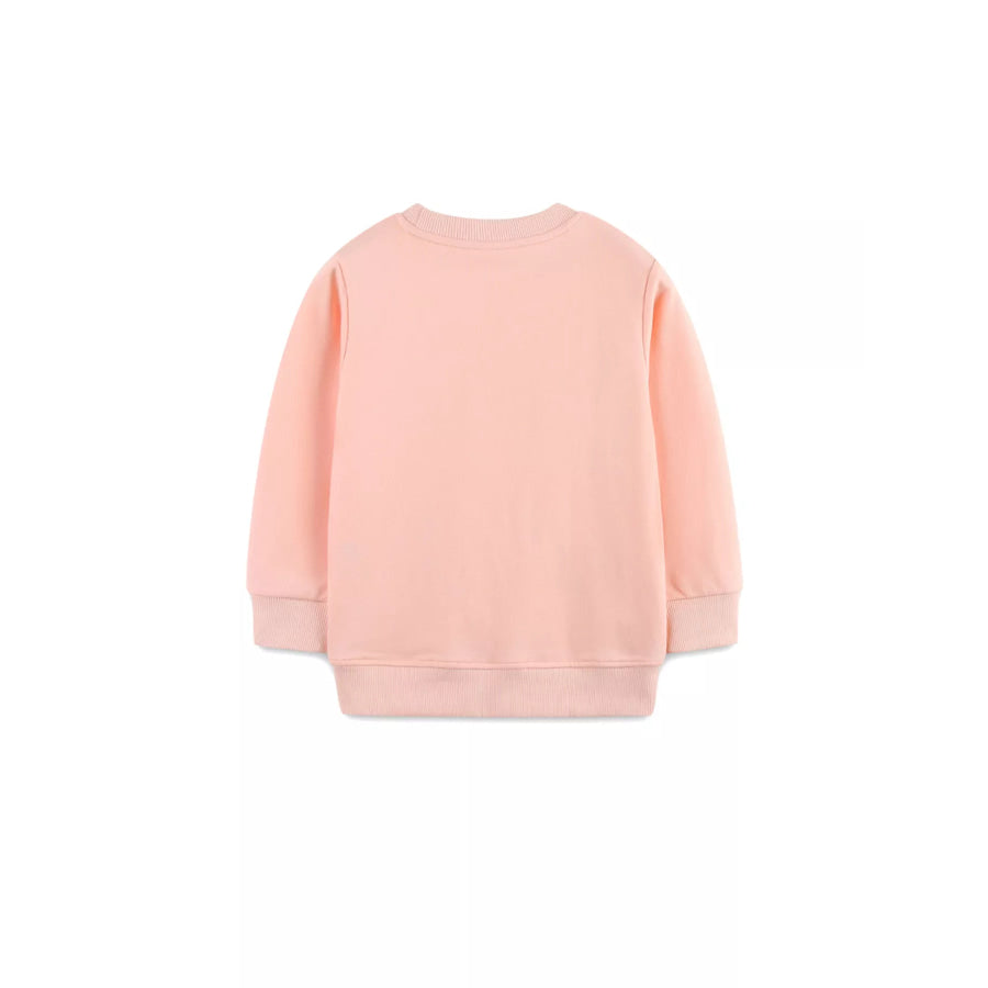 Children’s Cute Bunny Embroidered Round Neck Sweatshirt Apparel and Accessories