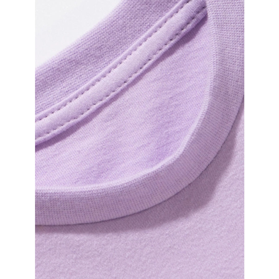 Children’s Cute Ice Cream Applique Ruffle Hem T-Shirt Apparel and Accessories