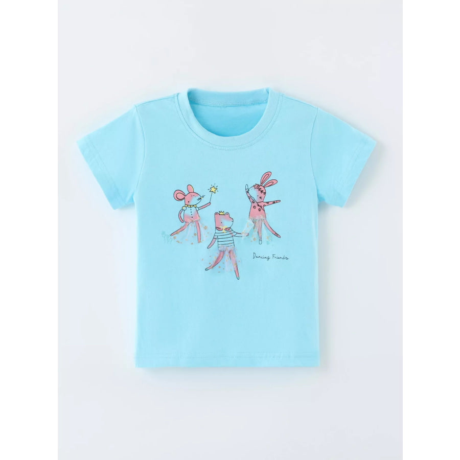 Children’s Dancing Friends Graphic T-Shirt Apparel and Accessories