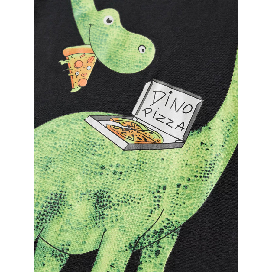 Children’s Dino Pizza Graphic Tee & Shorts Set Apparel and Accessories