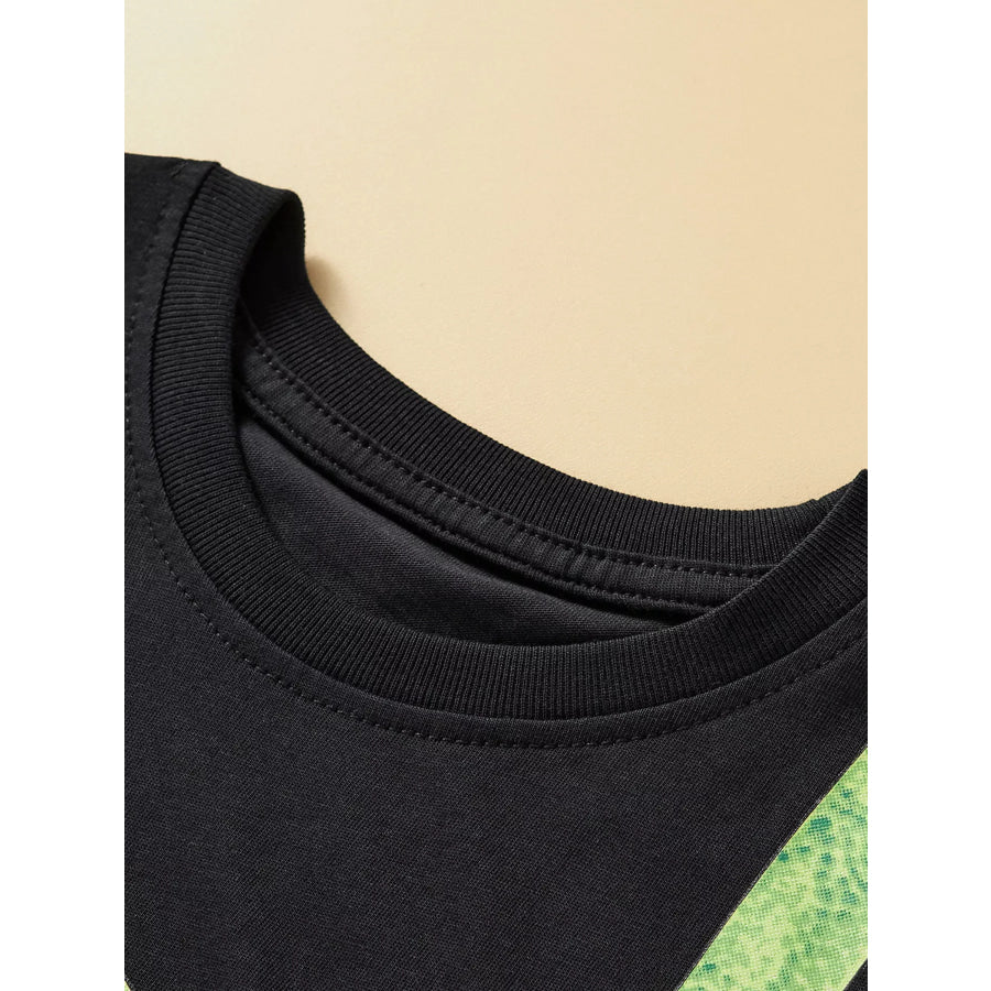 Children’s Dino Pizza Graphic Tee & Shorts Set Apparel and Accessories