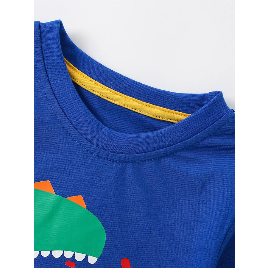 Children’s Dino Rocker Graphic T-Shirt Apparel and Accessories