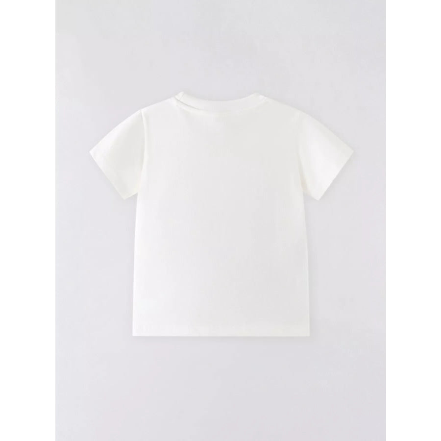Children’s Dinosaur Crew Neck Short Sleeve T-Shirt Apparel and Accessories