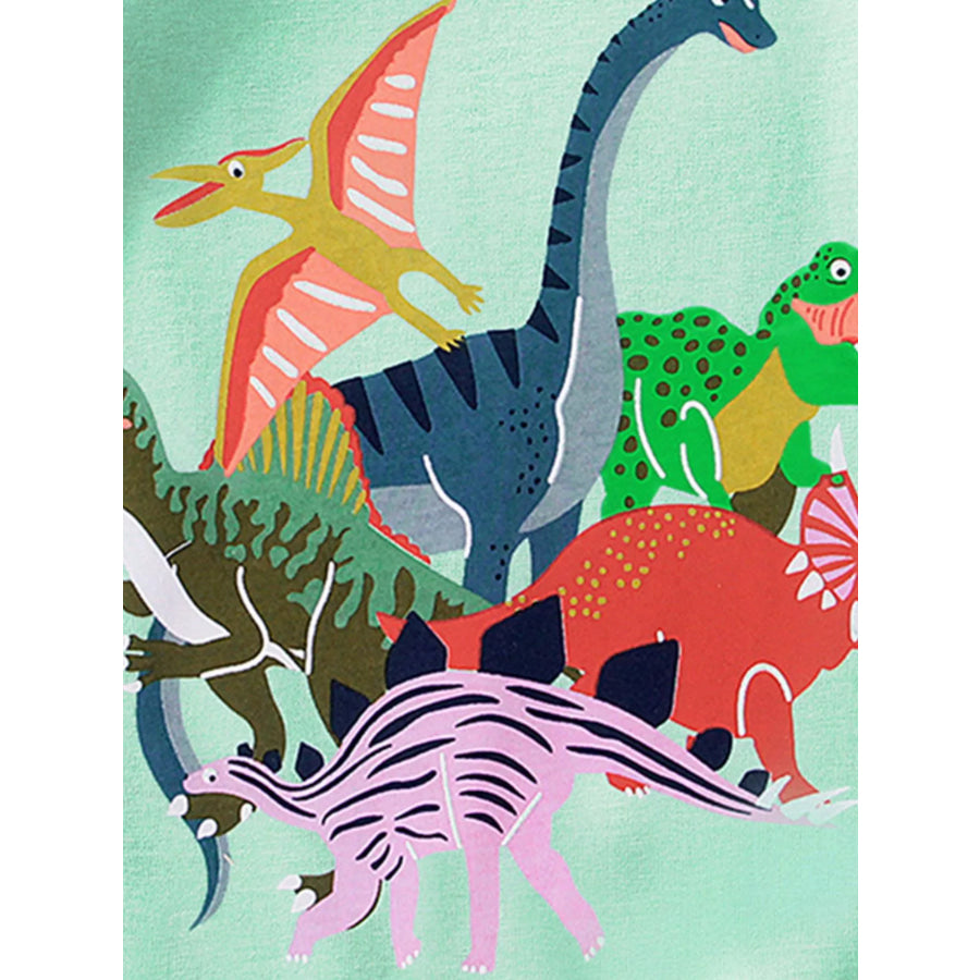 Children’s Dinosaur Crew Neck Short Sleeve T-Shirt Apparel and Accessories